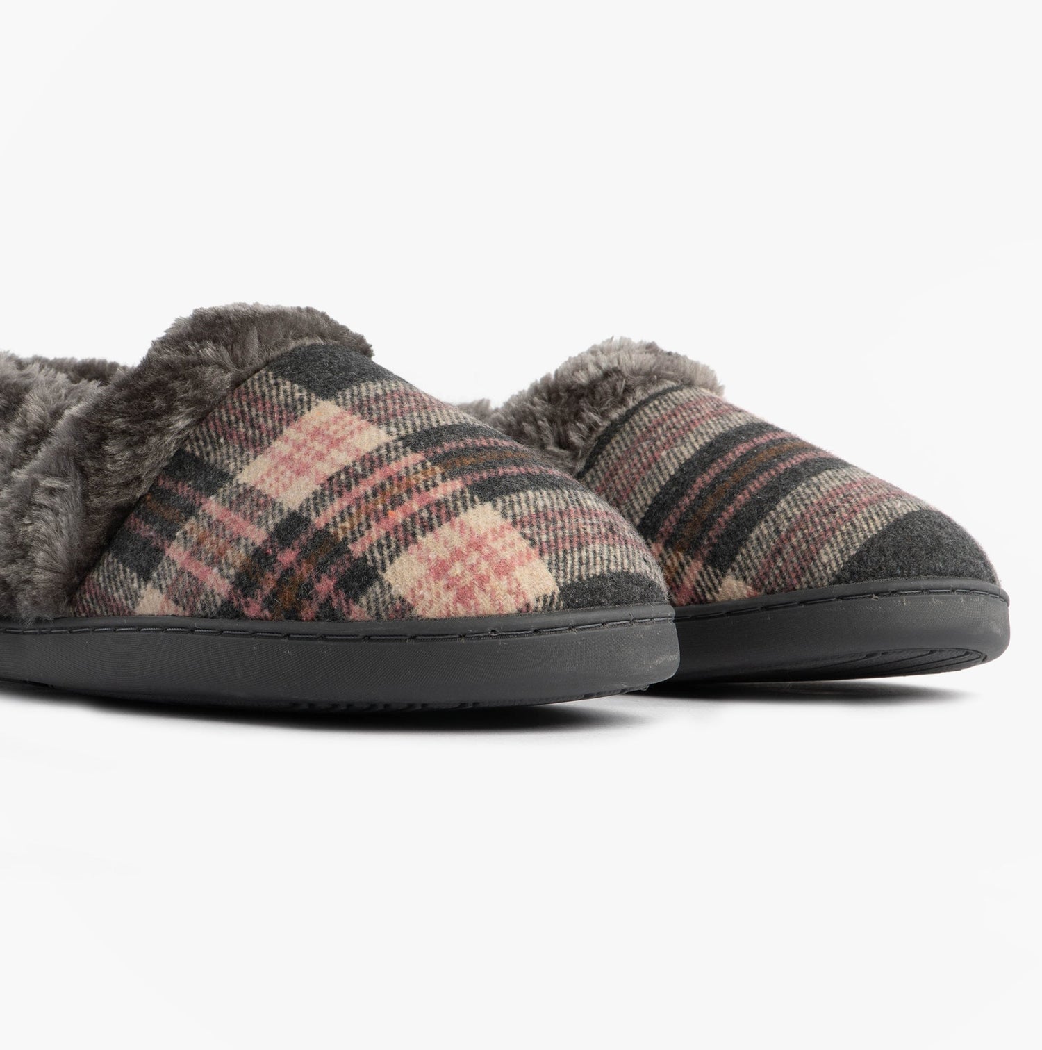 Jo & Joe HERITAGE Womens Full Slippers Pebble