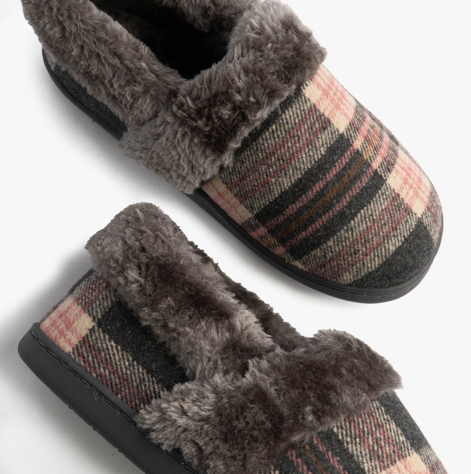 Jo & Joe HERITAGE Womens Full Slippers Pebble