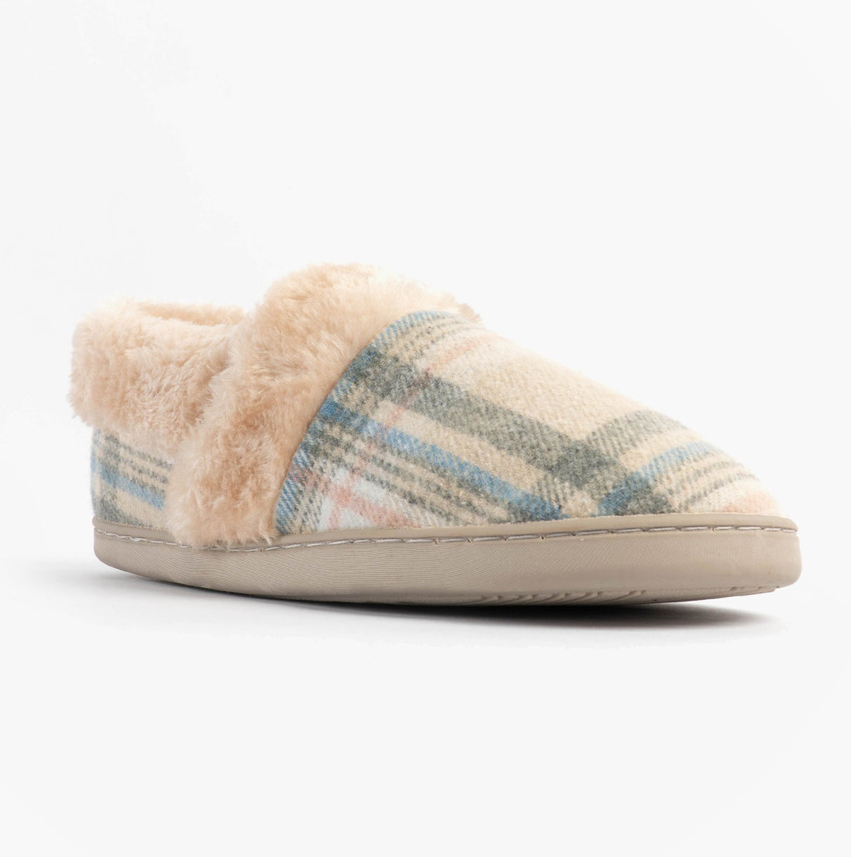 Jo & Joe HERITAGE Womens Full Slippers Oatmeal