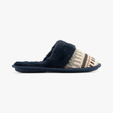 Jo & Joe ICELANDIC Womens Slippers Navy