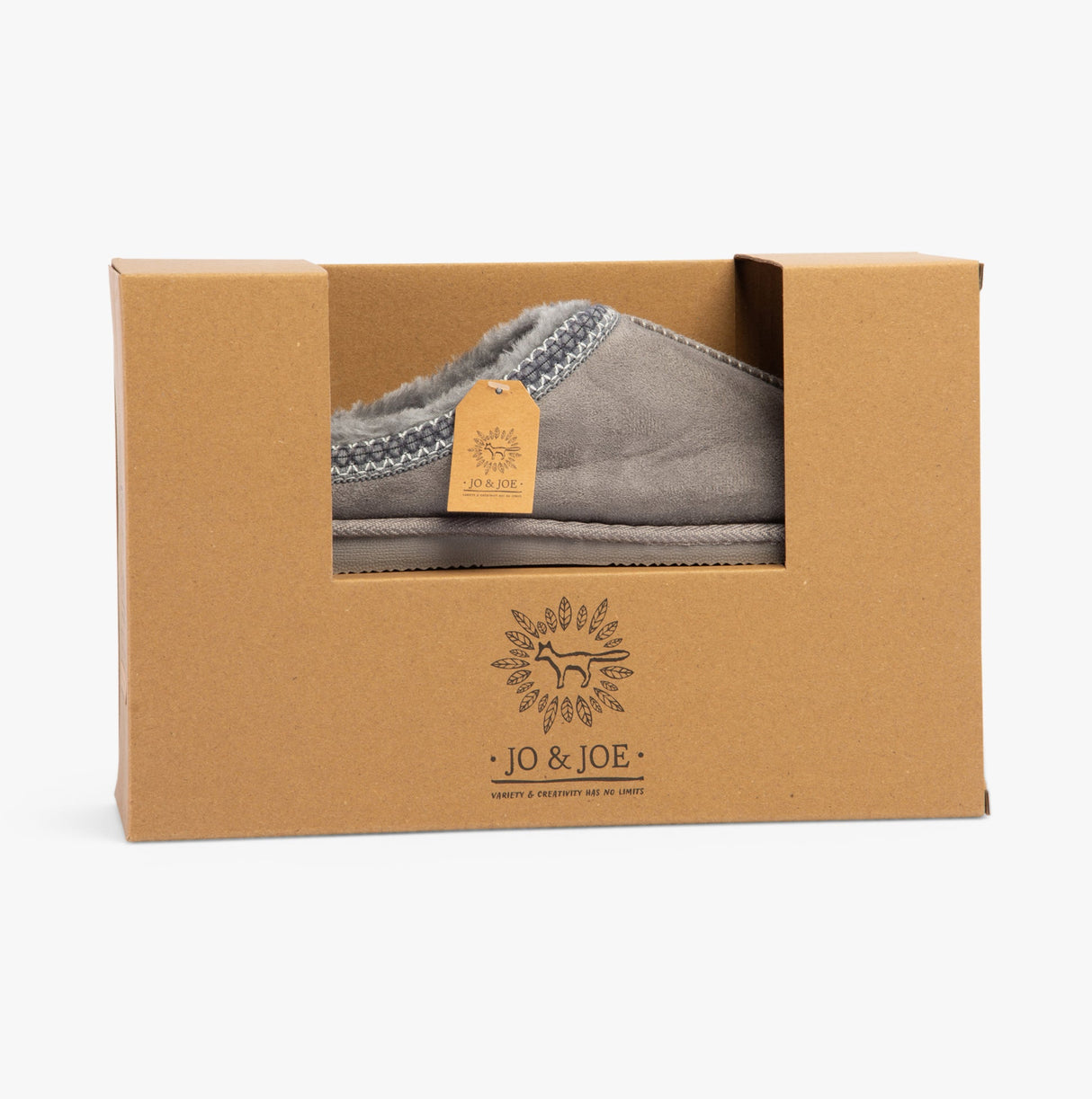 Jo & Joe KOALA Womens Slippers Grey