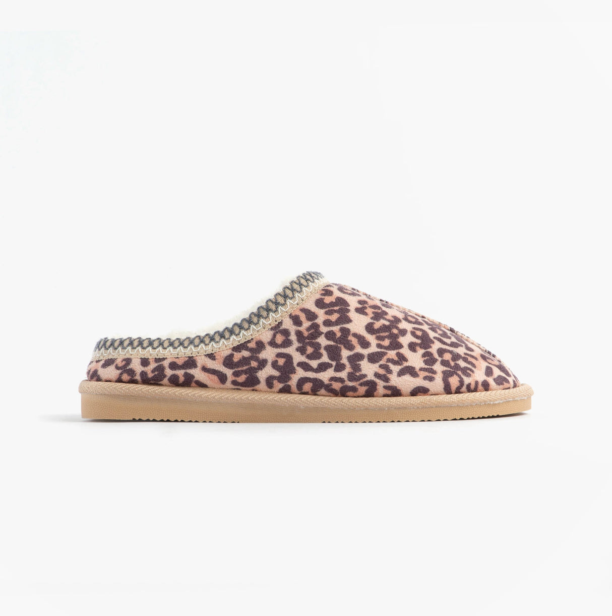 Jo & Joe KOALA Womens Mule Slippers Leopard