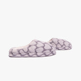 Jo & Joe LOVEHEART Womens Slippers Grey