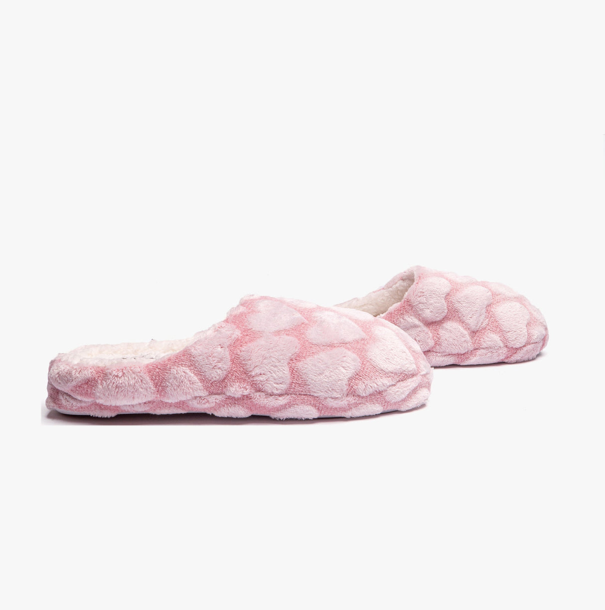 Jo & Joe LOVEHEART Womens Slippers Pink