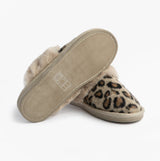 Jo & Joe NALA Womens Mule Slippers Leopard