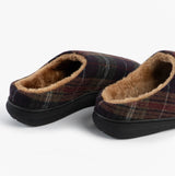 Jo & Joe NIDDERDALE Mens Mule Slippers Brown