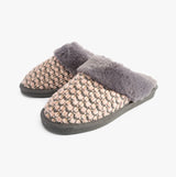 Jo & Joe PERSIAN Womens Slippers Pink/Grey