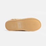 Jo & Joe SCARLETT Womens Faux Fur Mule Slippers Caramel