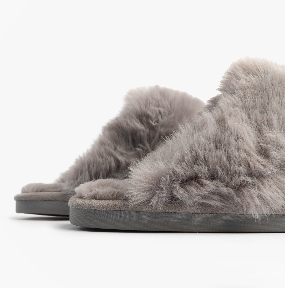 Jo & Joe SCARLETT Womens Mule Slippers Grey