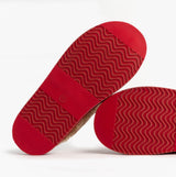 Jo & Joe SHETLAND Womens Mule Slippers Festive Red