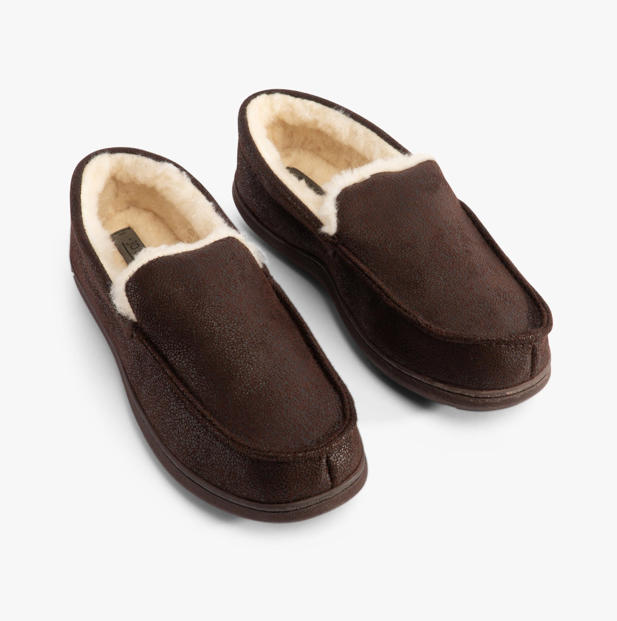 Jo & Joe SPENCER Mens Slippers Brown