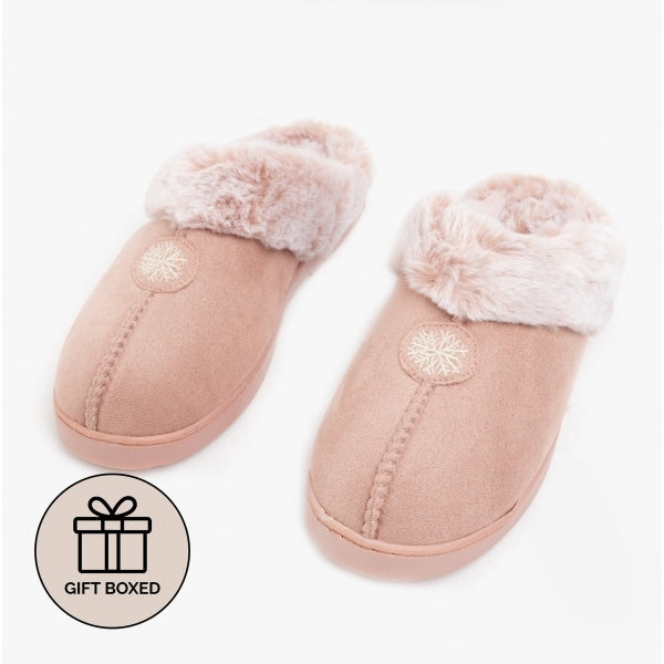 Jo & Joe SPLENDOUR Womens Slippers Dusky Pink
