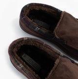 Jo & Joe ST ANDREWS Mens Moccasin Slippers Brown