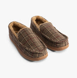 Jo & Joe TAUNTON Mens Slippers Brown