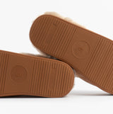 Jo & Joe ZOE Womens Mule Slippers Chestnut