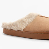 Jo & Joe ZOE Womens Mule Slippers Chestnut