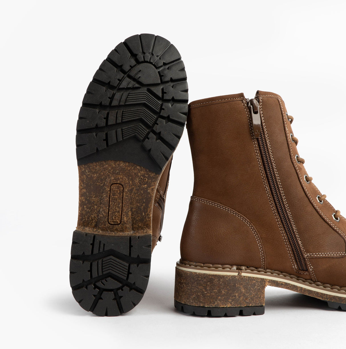 Josef Seibel WAYLYNN 10 Womens Lace Up Ankle Boots Brown