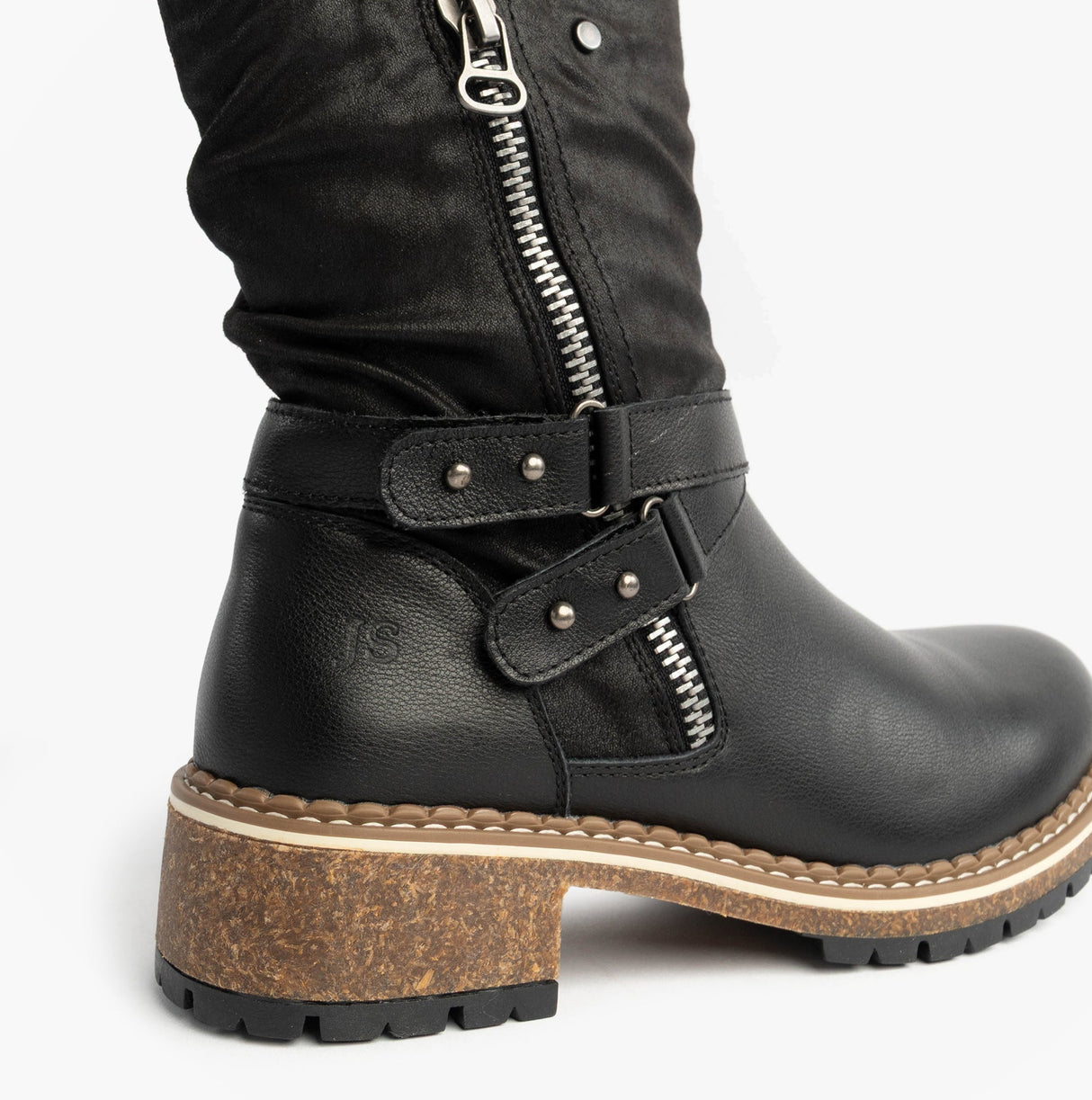 Josef Seibel WAYLYNN 13 Womens Biker Boots Black