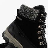 Josef Seibel WYNTER 02 Womens Waterproof Lace Up Boots Black