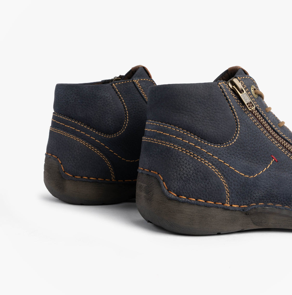 Josef Seibel FERGEY 67 Womens Size Zip Boots Ocean