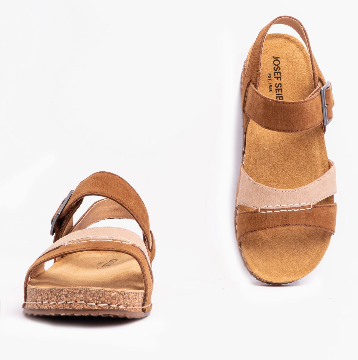 Josef Seibel HANNAH 01 Womens Sandals Castagne-Kombi