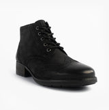 Josef Seibel KATE 11 Womens Brogue Boots Black