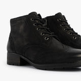 Josef Seibel KATE 11 Womens Brogue Boots Black