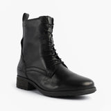 Josef Seibel KATE 50 Womens Waterproof Lace Up Boots Black