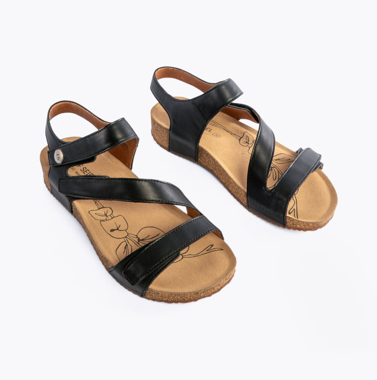 Josef Seibel TONGA 25 Womens Strappy Sandals Black