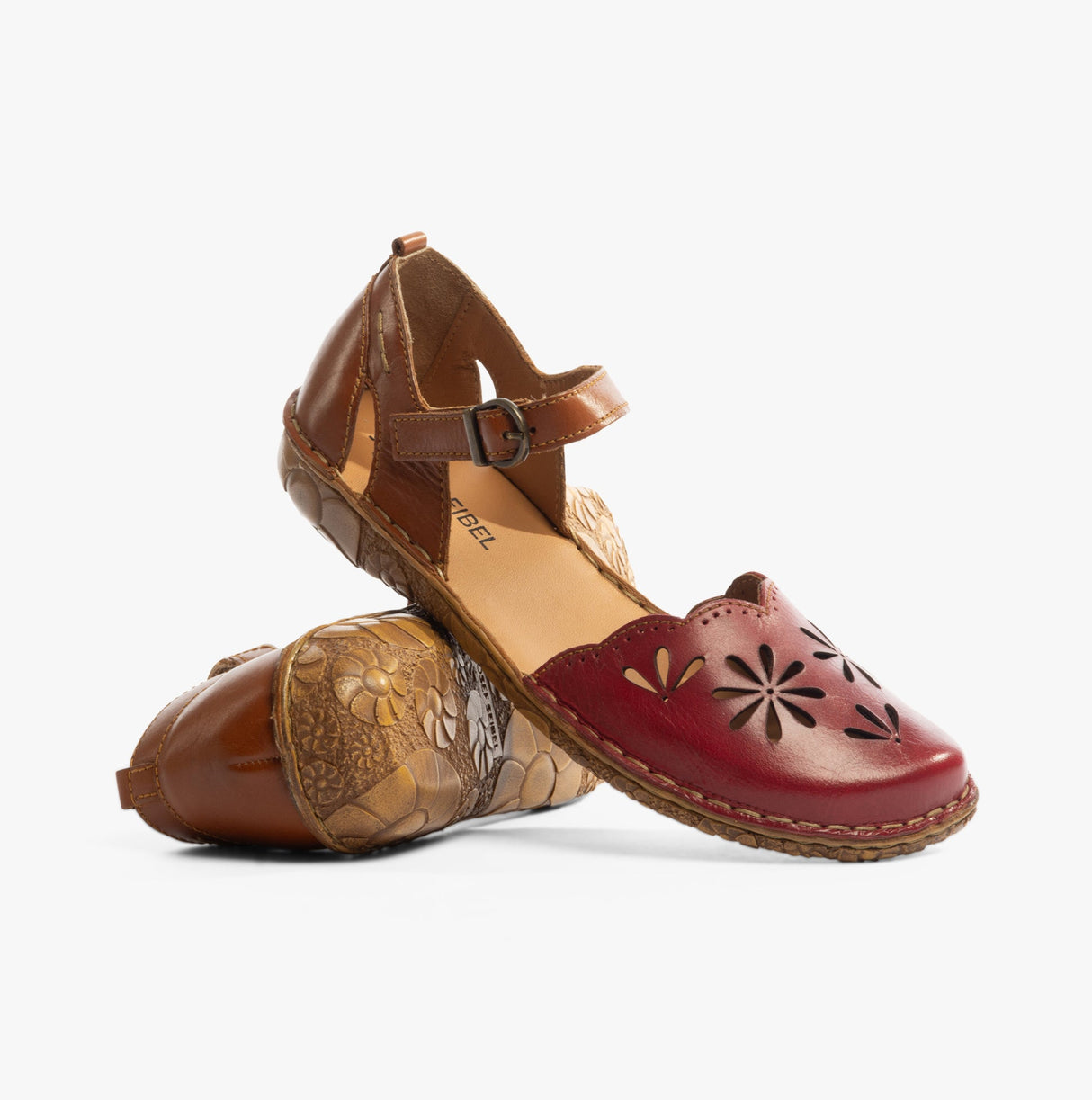 Josef Seibel ROSALIE 04 Womens Sandals Rubin-Kombi