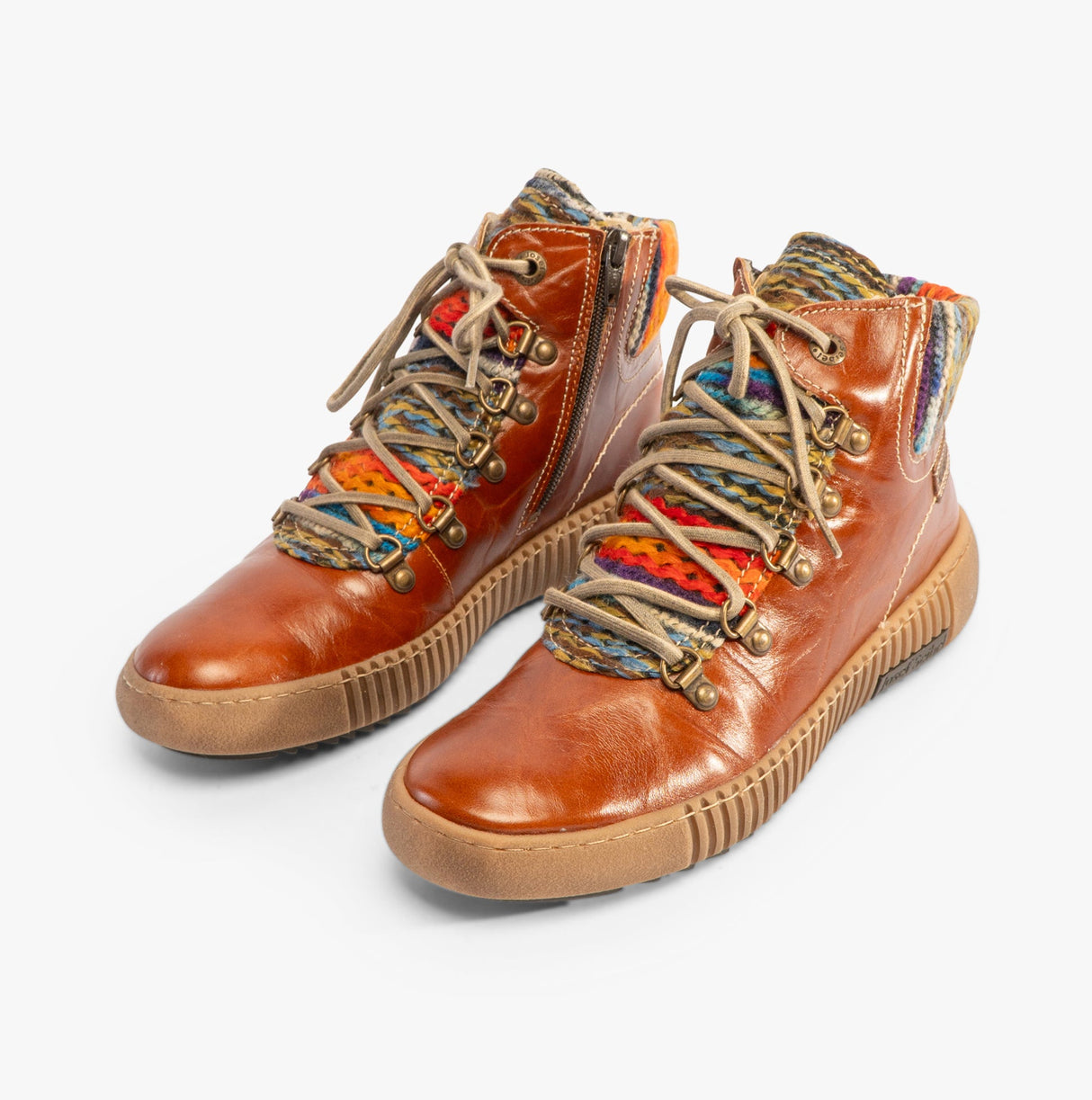 Josef Seibel MAREN Womens Boots Brandy/Multi