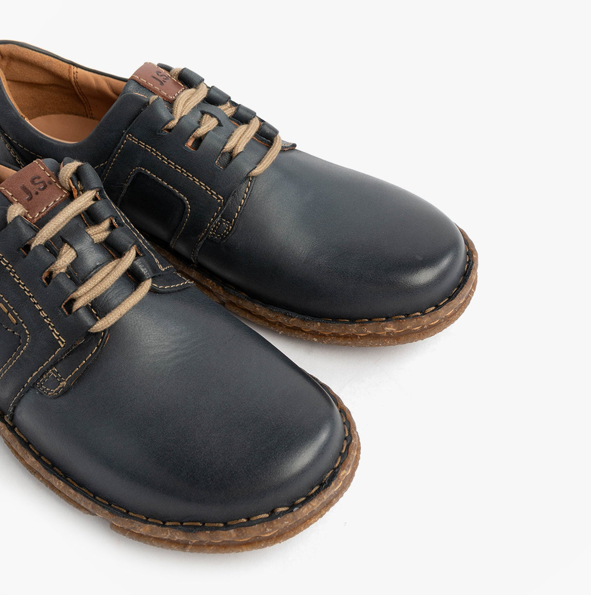 Josef Seibel NEELE 44 Womens Lace Up Leather Shoes Ocean