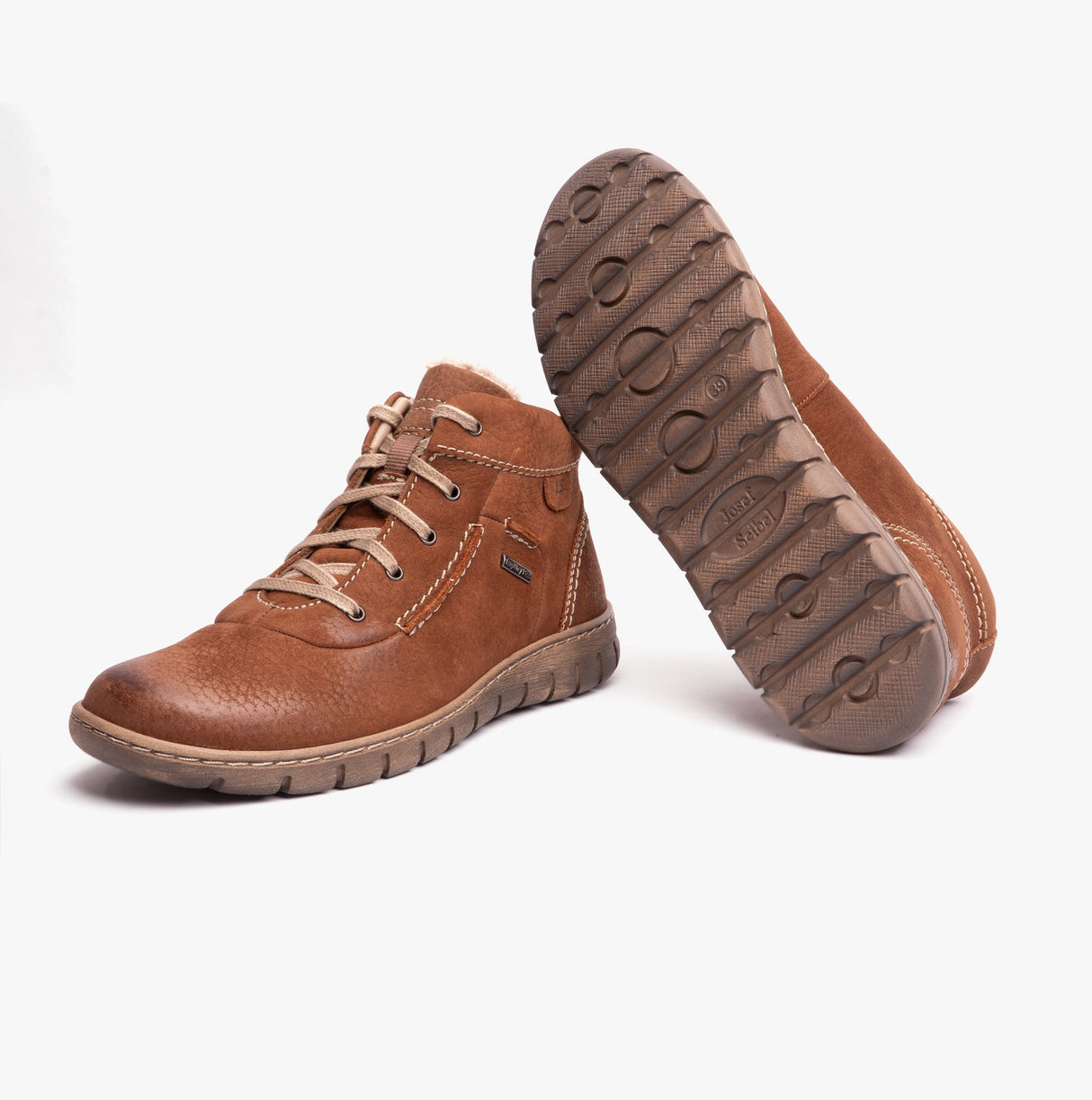 Josef Seibel STEFFI Womens Ankle Boots Cognac