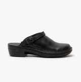 Josef Seibel BETSY Womens Leather Mule Clogs Black