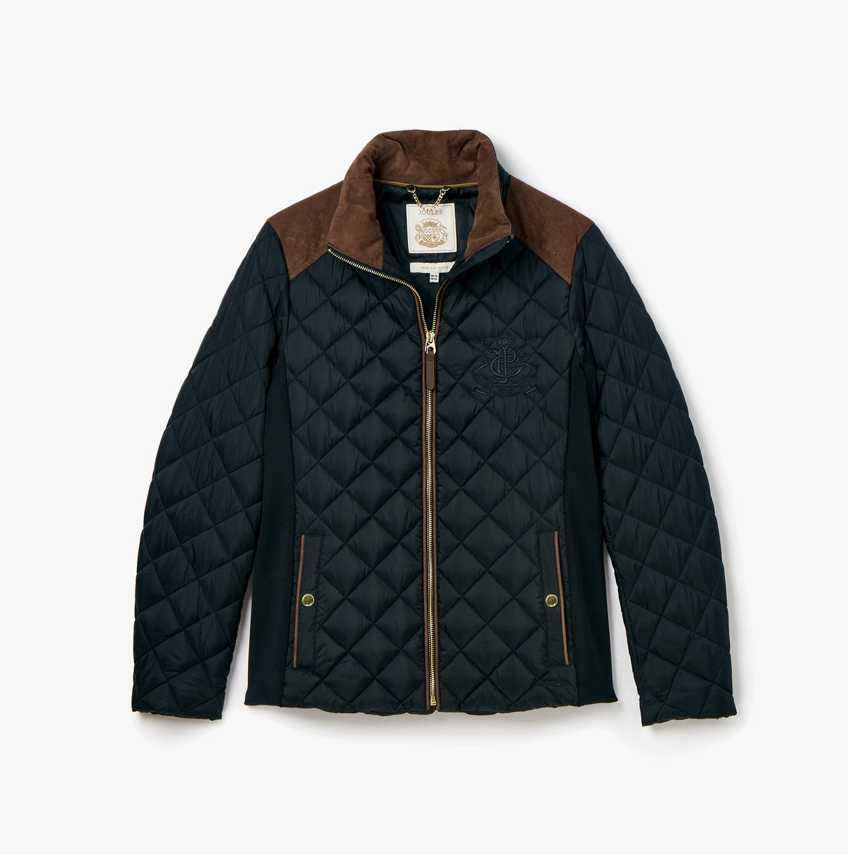 Joules BRAEMAR LUXE Womens Quilted Jacket Navy