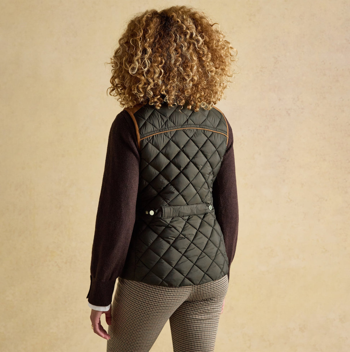 Joules BRAEMAR LUXE Womens Quilted Jacket Green