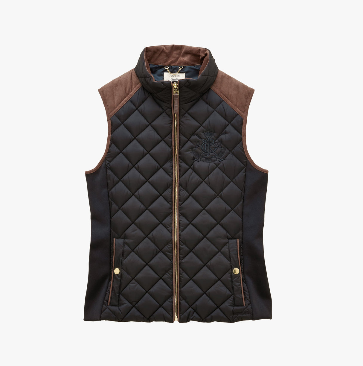 Joules BRAEMAR LUXE Womens Quilted Gilet Navy