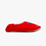 Joules SLIPPET Girls Textile Mule Slippers Christmas Dog