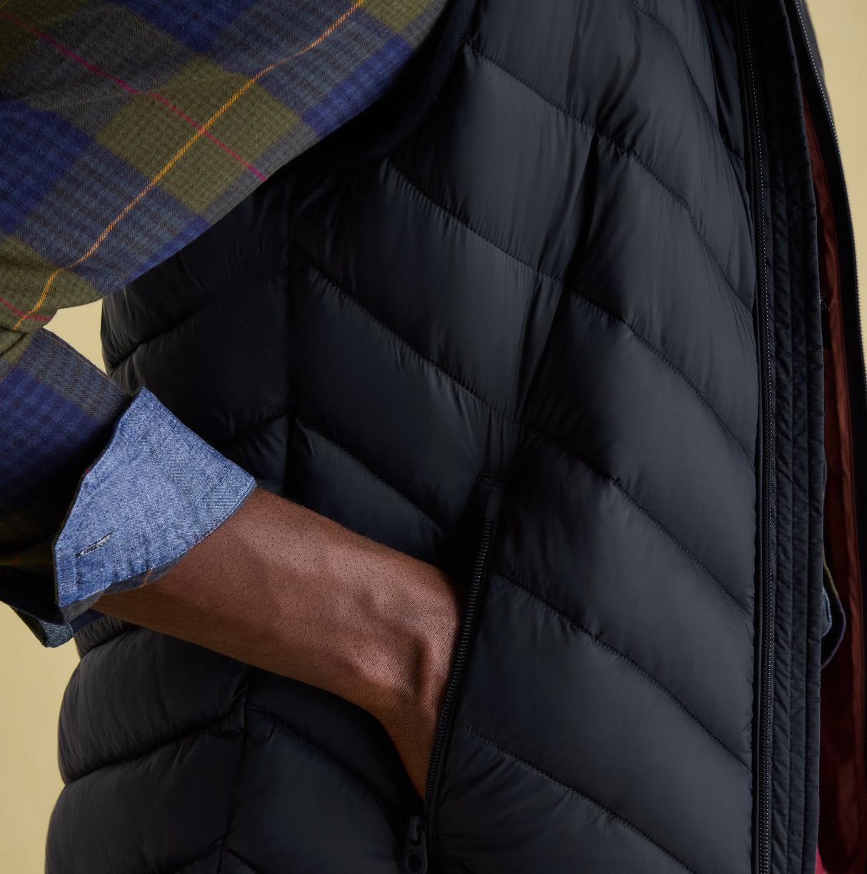 Joules GARRETT Mens Gilet Navy