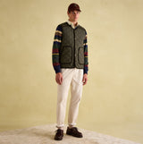 Joules GIBSON Mens Gilet Green