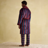 Joules MONTAGUE Mens Night Gown Navy Port Stripe