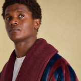 Joules MONTAGUE Mens Night Gown Navy Port Stripe