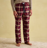 Joules SLEEPER Mens Pyjama Bottoms Red Check