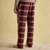 Joules SLEEPER Mens Pyjama Bottoms Red Check