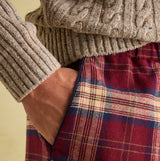 Joules SLEEPER Mens Pyjama Bottoms Red Check