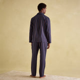 Joules HUGO Mens Pyjama Set Navy Stripe