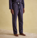 Joules HUGO Mens Pyjama Set Navy Stripe