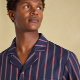 Joules HUGO Mens Pyjama Set Navy Stripe