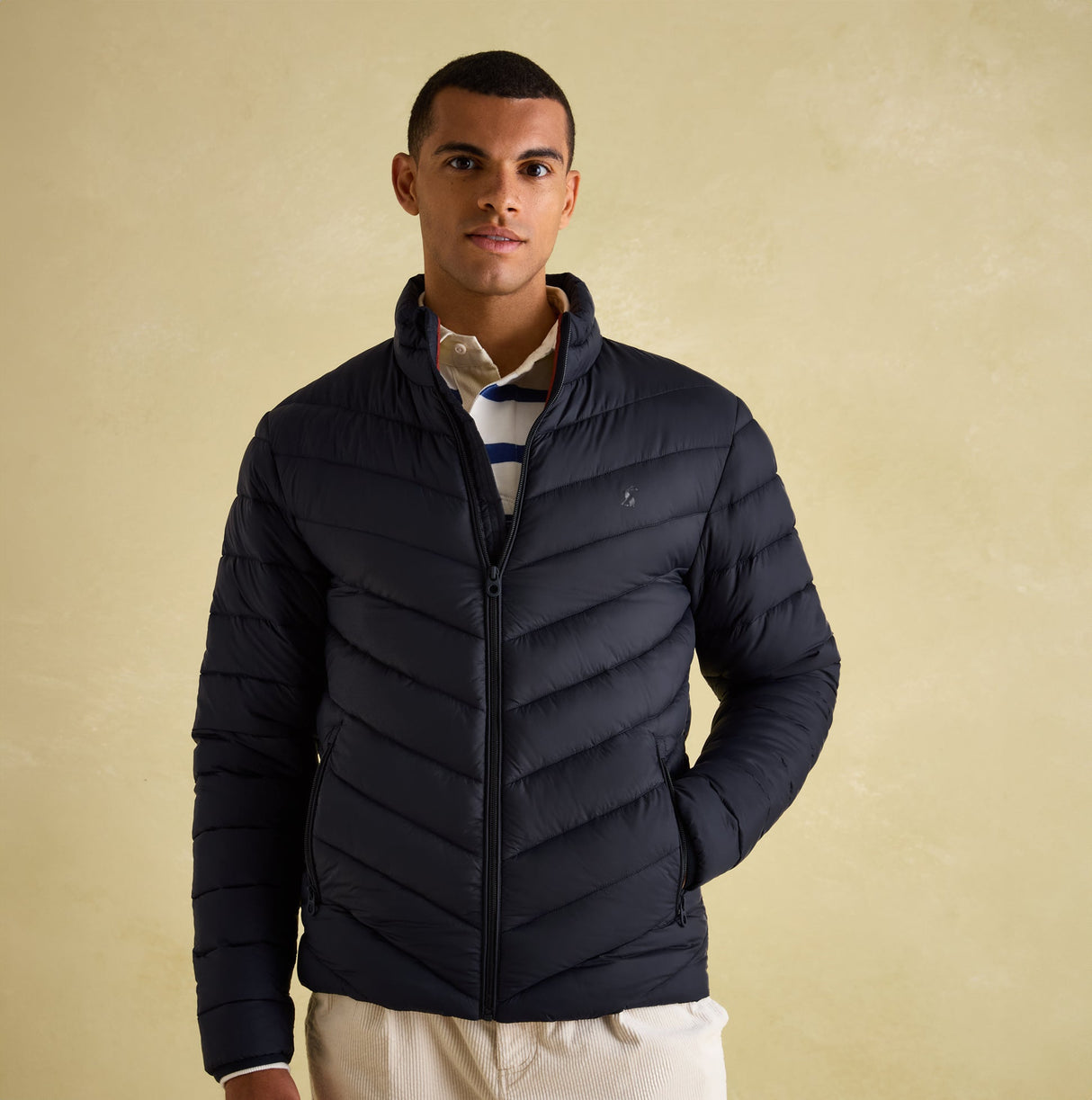 Joules GARRETT Mens Jacket Navy