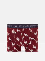 Joules CROWN JERSEY Mens 2-Pack Boxers Game Birds